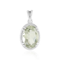 Ciondolo in argento con Ametista Verde