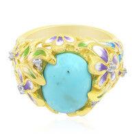 Anello in argento con Turchese
