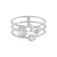 Anello in argento con Opale di Welo