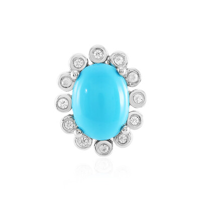 Ciondolo in argento con Turchese Sleeping Beauty (Faszination Türkis)