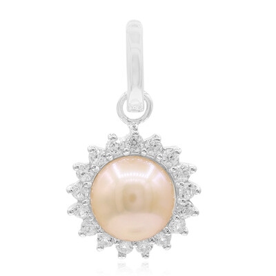 Ciondolo in argento con Perla di Acqua Dolce (TPC)