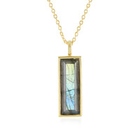 Collana in argento con Labradorite