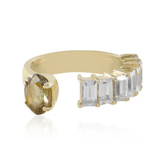 Anello in oro con Tanzanite Gialla (non riscaldata) (Adela Gold)