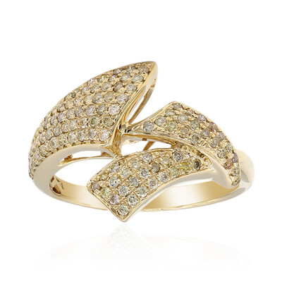 Anello in oro con Diamante Fancy SI2 (CIRARI)