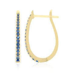 Orecchini in oro con Haüyne