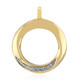 Ciondolo in argento con Diamante SI1 (G) (Annette)