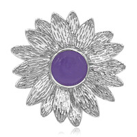 Ciondolo in argento con Giada Lavanda