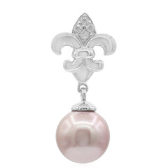 Ciondolo in argento con Perla Ming (TPC)