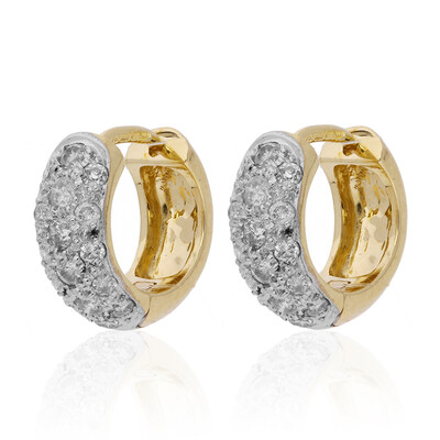 Orecchini in oro con Diamante I2 (I)