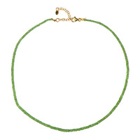 Collana in argento con Demantoide