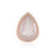 Ciondolo in argento con Quarzo Rosa (MONOSONO COLLECTION)