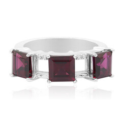 Anello in argento con Rodolite (Remy Rotenier)