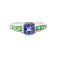 Anello in argento con Tanzanite
