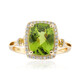 Anello in oro con Peridoto Dashihe  (CIRARI)