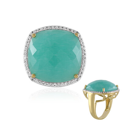 Anello in argento con Amazzonite