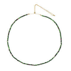 Collana in argento con Rubino Zoisite