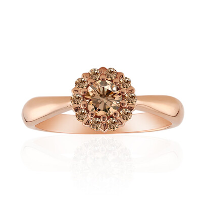 Anello in oro con Diamante Rose de France VS1 di Argyle (Annette)