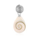 Ciondolo in argento con Occhio di Shiva (Bali Barong)