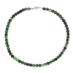 Collana in argento con Rubino Zoisite