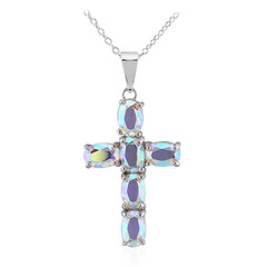 Collana in argento con Quarzo Moonlight