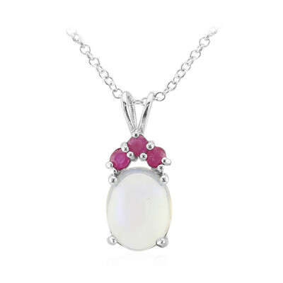 Collana in argento con Opale di Welo