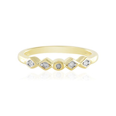 Anello in argento con Diamante I2 (I)