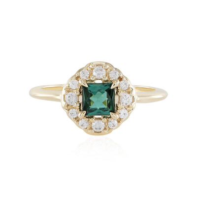 Anello in oro con Indicolite (Adela Gold)