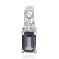 Ciondolo in argento con Iolite