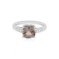 Anello in oro con Tanzanite (non riscaldata) (AMAYANI)