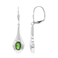 Orecchini in argento con Peridoto