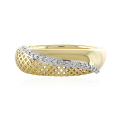 Anello in oro con Diamante I4 (J) (Ornaments by de Melo)