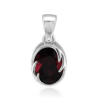 Ciondolo in argento con Rodolite della Rift Valley (Pallanova)