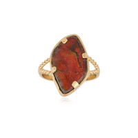 Anello in argento con Ammolite