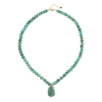 Collana in argento con Turchese Morenci