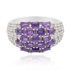 Anello in argento con Ametista (Remy Rotenier)