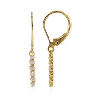 Orecchini in argento con Diamante I3 (I)