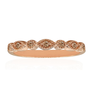 Anello in oro con Diamante Rose de France SI1 di Argyle (Annette)