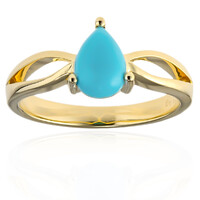 Anello in argento con Turchese Sleeping Beauty