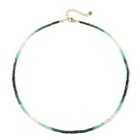 Collana in argento con Smeraldo Brasiliano