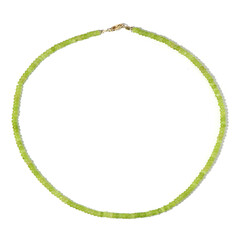 Collana in argento con Agata Lime