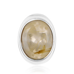 Ciondolo in argento con Quarzo Rutilato