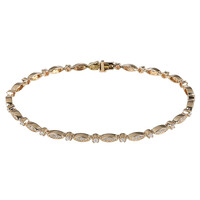 Bracciale in oro con Diamante SI2 (G)