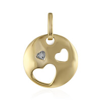 Ciondolo in oro con Diamante SI1 (G)