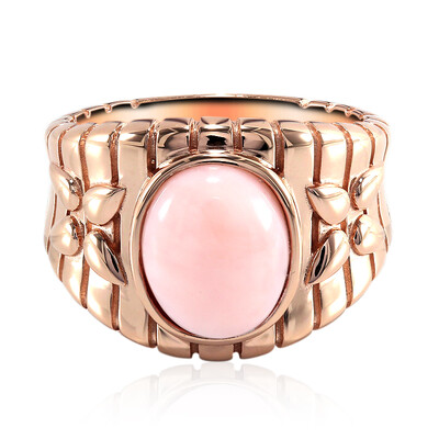 Anello in argento con Opale Rosa (TPC)