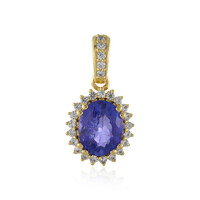Ciondolo in argento con Tanzanite