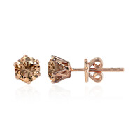 Orecchini in oro con Diamante Rose de France VS1 di Argyle