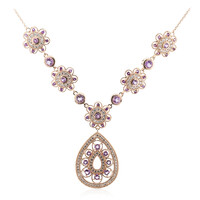 Collana in argento con Ametista