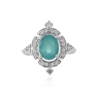 Anello in argento con Grandidierite