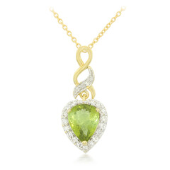 Collana in oro con Tormalina Paraíba (AMAYANI)