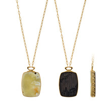 Collana in argento con Ambra Baltica